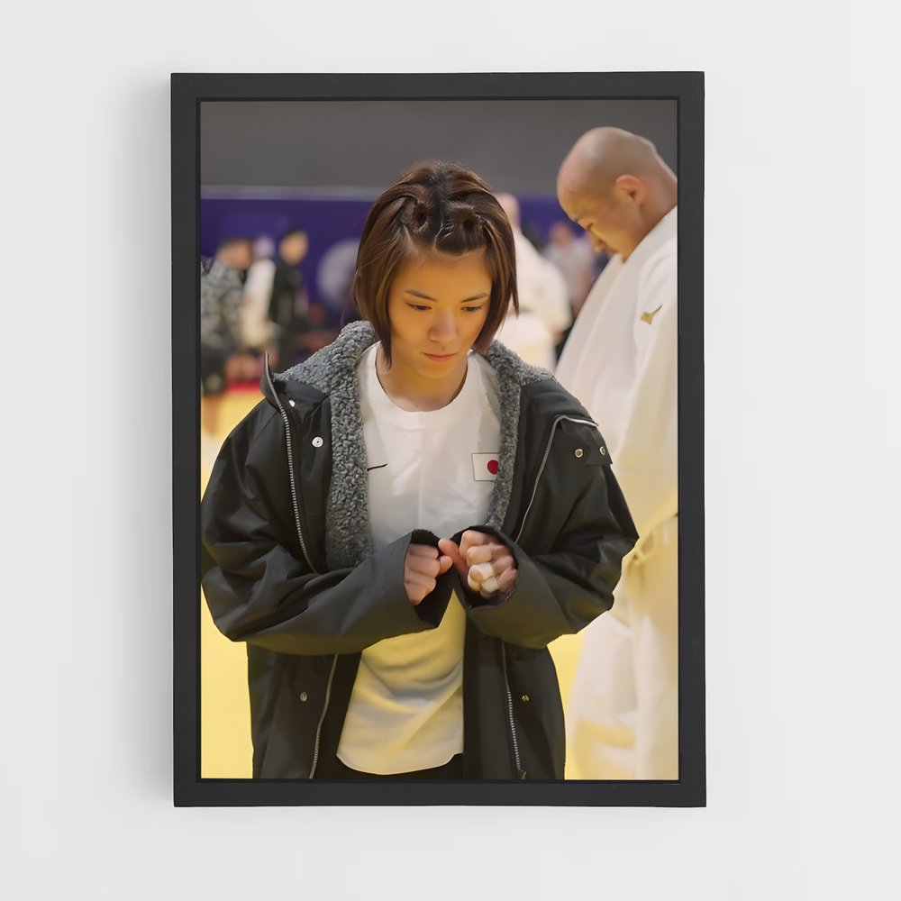 Poster Uta abe – affiche Judo (vue 2)